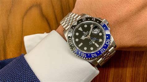 rolex gmt master 2 batman wartezeit